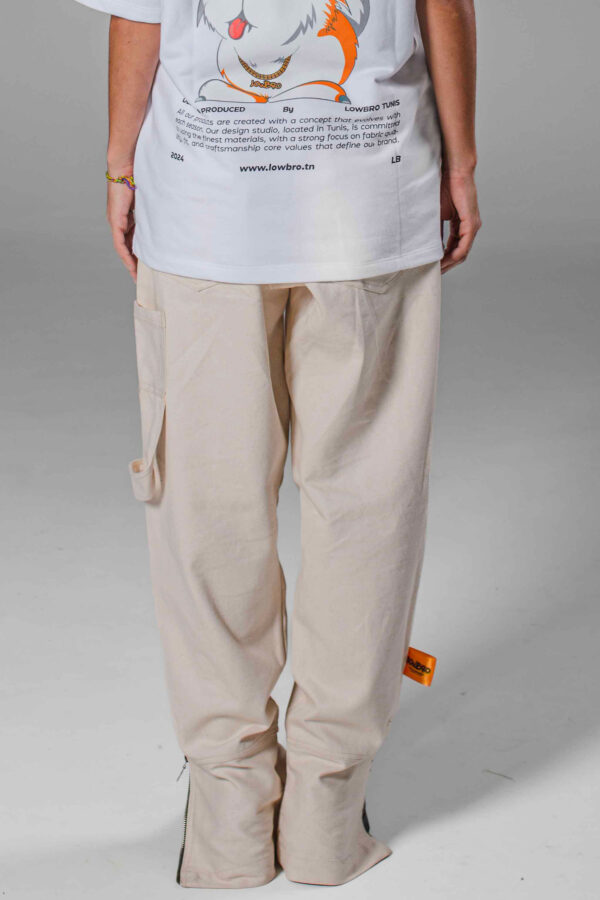 Pantalon Cargo Baggy Beige - Unisex ( Oversize ) – Image 6