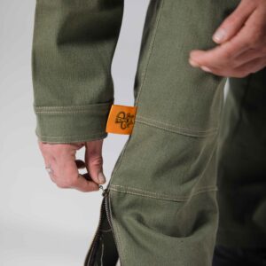 Pantalon Cargo Baggy Vert Olive - Unisex ( Oversize )