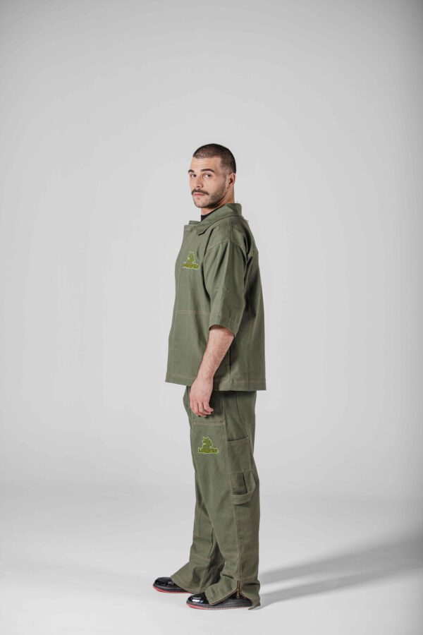 Olive Green Set - Unisex ( Oversize ) – Image 8