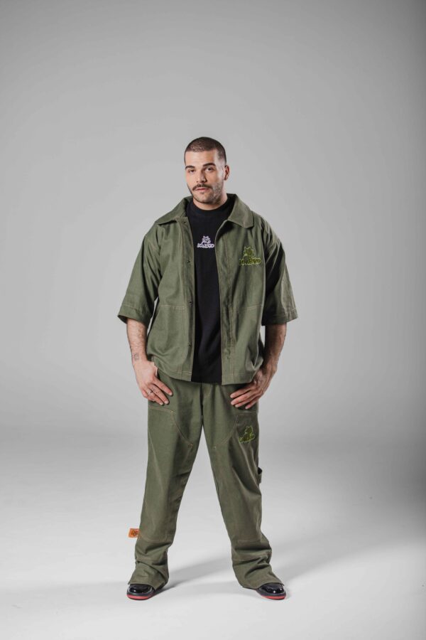 Olive Green Set - Unisex ( Oversize ) – Image 6