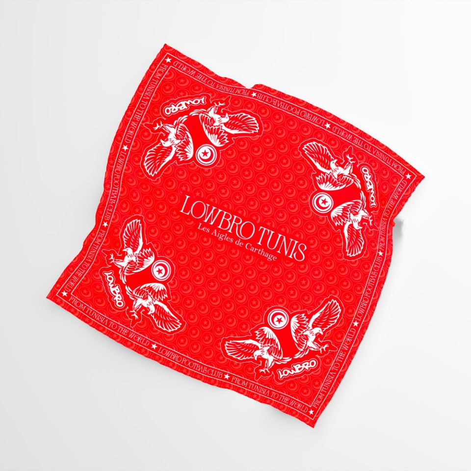 Bandana Rouge & Noir – Édition Tunisie – Image 5